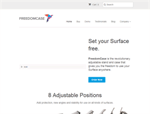 Tablet Screenshot of freedomcase.com